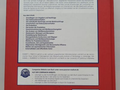 Mikroökonomie Pindyck & Rubinfeld 6. Auflage