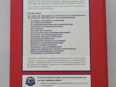 Übungen zur Mikroökonomie Pindyck & Rubinfeld