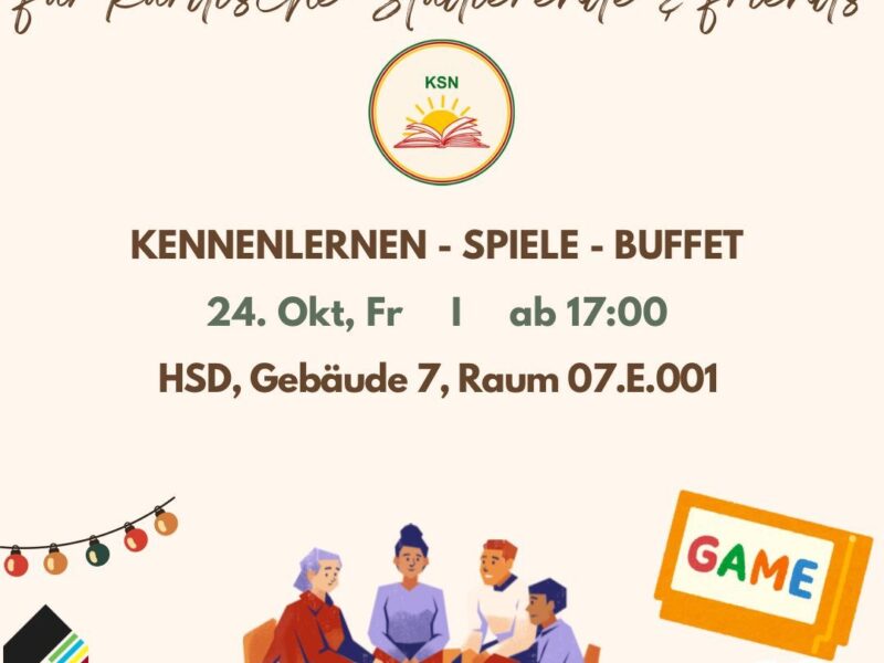 Kennenlernabend für kurdische Studierende & Friends