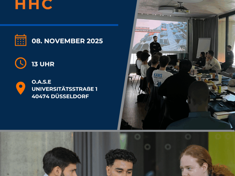 Meet & Match von Heinrich Heine Consulting e.V.