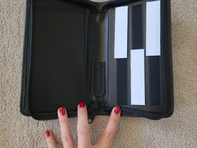 Ledertasche für Taschenrechner