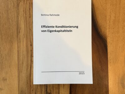 Effiziente Konditionierung von Eigenkapitaltiteln