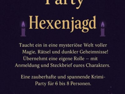 Krimi-Party Hexenjagd