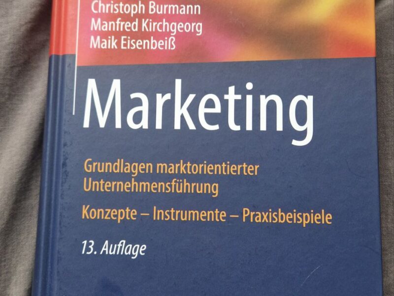 Marketing - Meffert, 13. Auflage