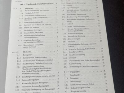 Buch Physikalische Chemie und Arzneiformenlehre